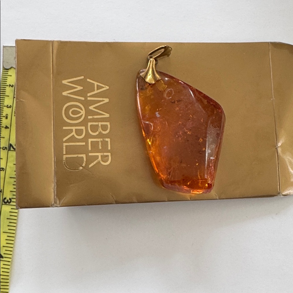 Amber Pendant - Picture 3 of 3